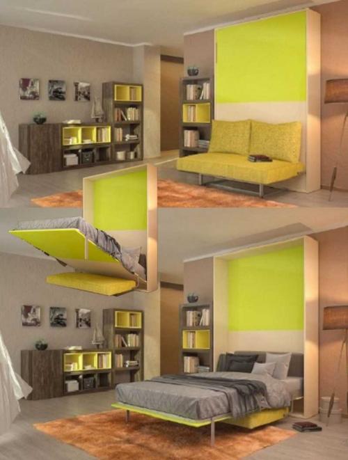 Мебель трансформер для малогабаритных квартир. Основные виды мебели с функцией трансформации