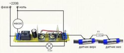 Датчик уровня воды в скважине для защиты от сухого хода. Датчики, контролирующие уровень воды в системе 12 Датчик уровня воды в скважине для защиты от сухого хода. Датчики, контролирующие уровень воды в системе 12