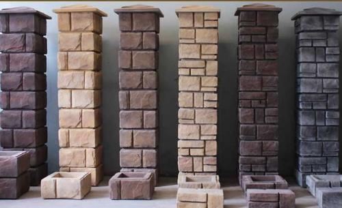 Бетонные Блоки для забора. Виды бетонных блоков