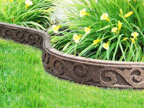 Виды бордюров для дорожек. Бордюр для садовых дорожек: 10 идей бордюра из подручных материалов