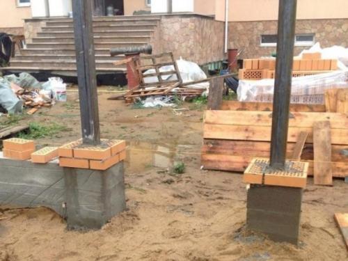 Как узнать, что винтовой кирпичный столб готов к использованию. Полезные советы