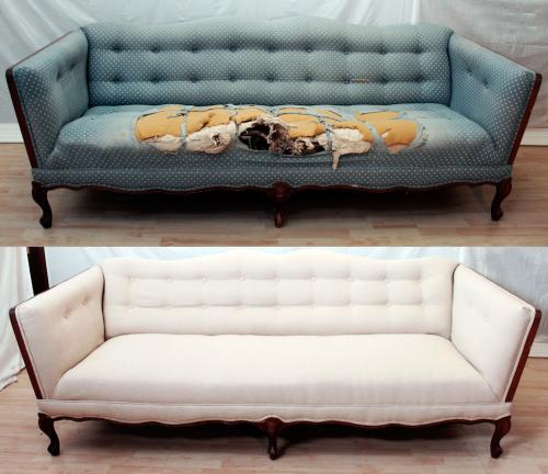 Поменять обивку на диване самостоятельно. Как перетянуть диван своими руками