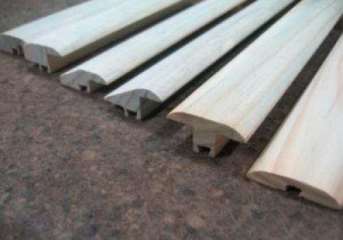 Между ламинатом и плиткой перекладина. Варианты узлов примыкания