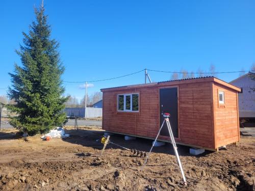 Как правильно подготовить место для строительства бытовки с туалетом и душем своими руками. Как подготовить участок к установке бытовки