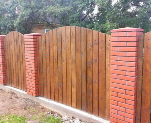 Какие материалы и инструменты нужны для установки забора с кирпичными столбами. Особенности выбора материалов для столбов и секций