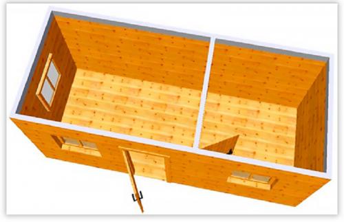 Бытовка с туалетом и душем своими руками. Как сделать бытовку своими руками