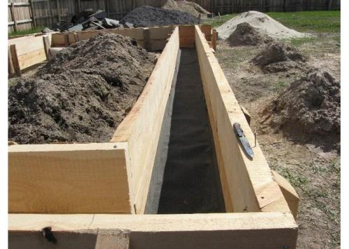 Профессиональный подход к созданию опалубки для ленточного фундамента 06