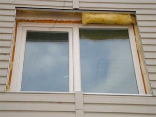 Наружные откосы для пластиковых окон. Наружные откосы, как насущная необходимость