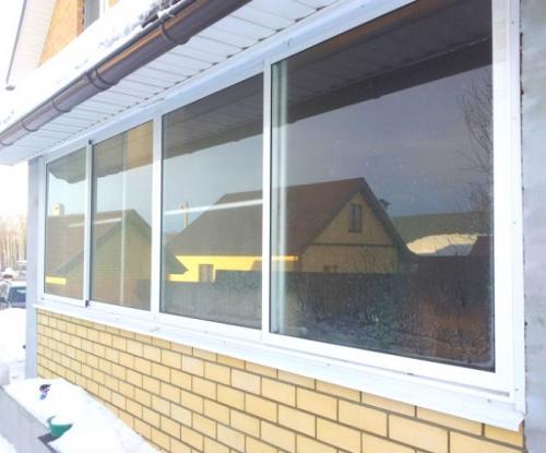 Сделать веранду к дому из стеклопакетов. Особенности выбора окон для террас и веранд