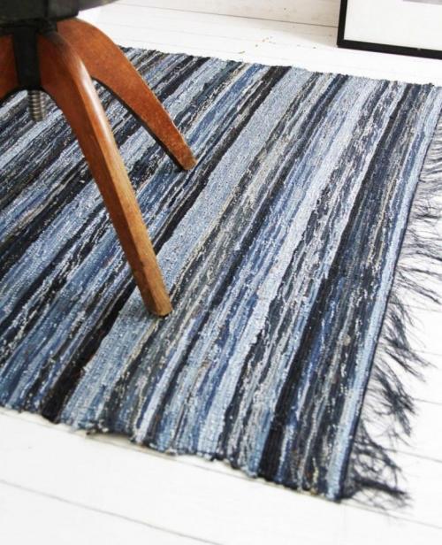 Коврики из тряпок. Коврик из старых вещей своими руками - подборка интересных пошаговых мастер-классов с фото примерами 03