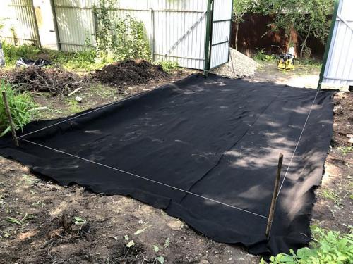 Парковка на даче эконом. Как сделать площадку под машину на даче из досок