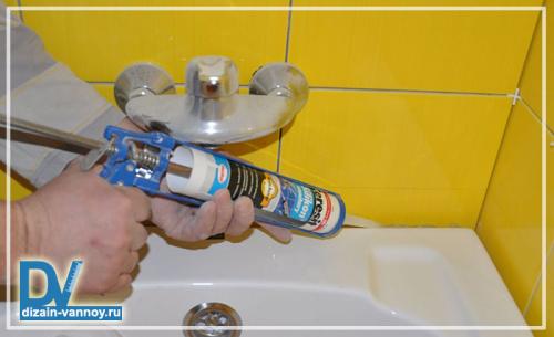 Керамический бордюр для ванны. Монтаж керамического бордюра