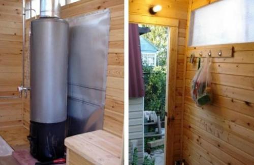 Тёплый душ на даче своими руками. Зимний душ для дачи с подогревом: как сделать своими руками