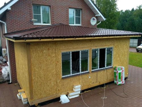 Веранда своими руками чертежи. Самостоятельное возведение каркасной веранды к дому: полный порядок действий