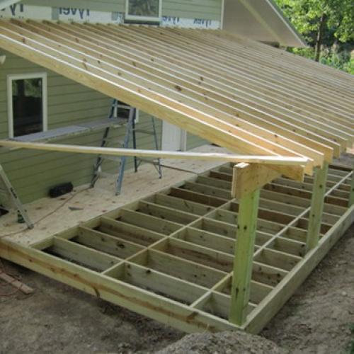 Как построить Веранду к дому своими руками из дерева. Веранда пристроенная к дому: этапы строительства 07