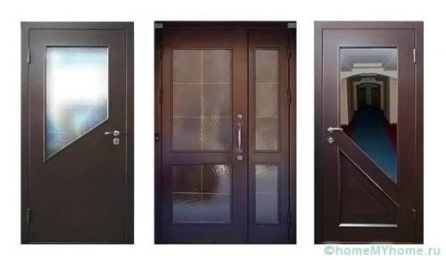 Пластиковые двери входные для частного дома. Из чего собираются пластиковые входные двери для частного дома: фото и примеры оформления