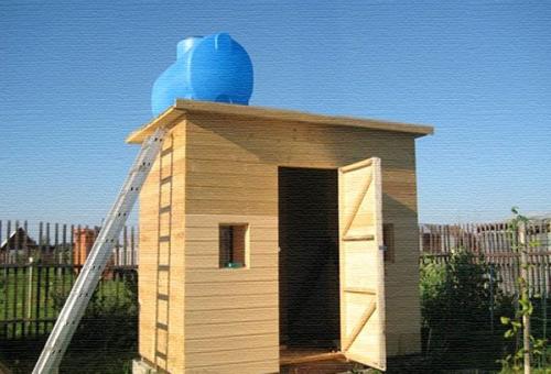 Тёплый душ на даче своими руками. Создаем теплый душ на даче: выясняем технические моменты