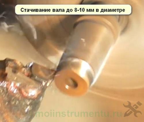 Какие ремонтные работы можно выполнить самостоятельно на электробуре из дрели made in USSR. Изготовление насадки для шуруповерта из ручной дрели