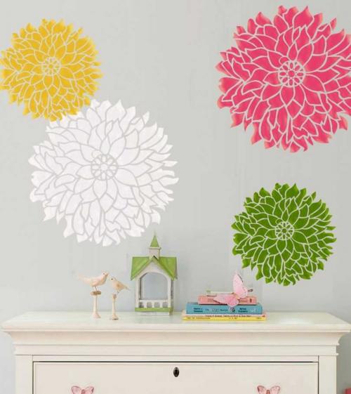 Трафареты для декора стен своими руками. Трафареты для декора: идеи применения в дизайне и особенности создания уникальных трафаретов (105 фото и видео)