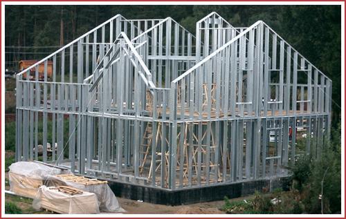 Сварной каркас дома. Этапы строительства