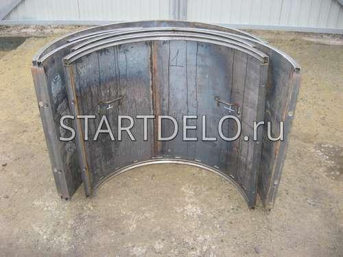 Разборные формы для бетонных колец. Преимущества разборных форм для колодезных колец