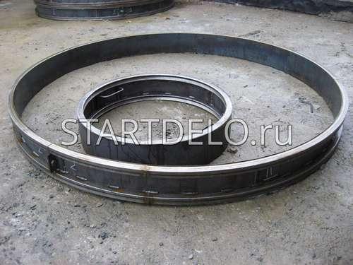 Разборные формы для бетонных колец. Преимущества разборных форм для колодезных колец