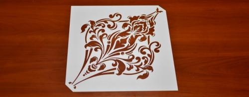 Образцы трафаретов для стен. Трафареты для декора: лучшие идеи дизайна и оформления стен своими руками (135 фото и видео)