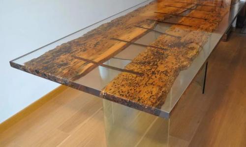 Столешница из эпоксидной смолы на кухню. Достоинства и недостатки