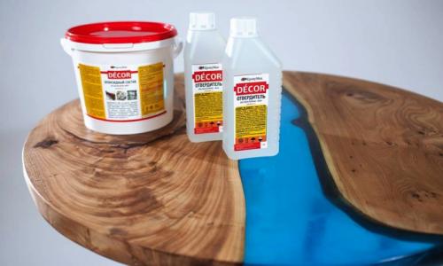 Столешница с эпоксидной смолой своими руками. Выбор материала