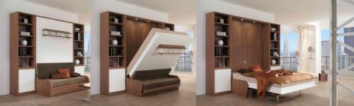 Мебель трансформер для спальни. Шкаф-кровать трансформер – стильный формат экономии места. 110 фото лучших идей