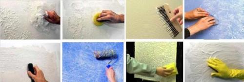 Декоративная краска для стен, как наносить. Что такое декоративная краска для стен и методы ее нанесения