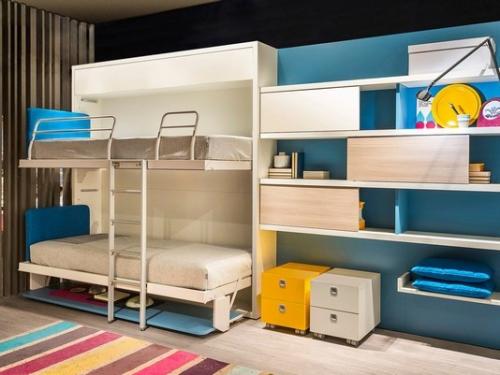 Необычная мебель трансформер для дома. 18 примеров трансформируемой мебели с откидными кроватями, которые отлично подходят для малогабаритного жилья 07