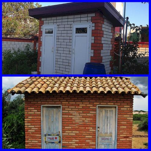 Туалет на даче своими руками чертежи, размеры. Дачный туалет из кирпича