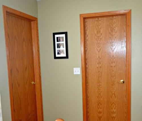 Как обновить двери межкомнатные. 4 способа обновить старую дверь!