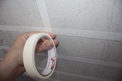 Имитация кирпичной кладки в интерьере. Разметка площади