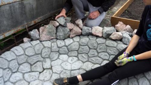 Бюджетный'' пруд своими руками. Процесс строительства садового пруда