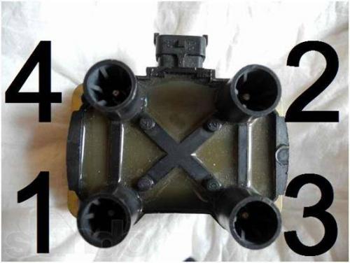 Порядок свечных проводов. Подключение