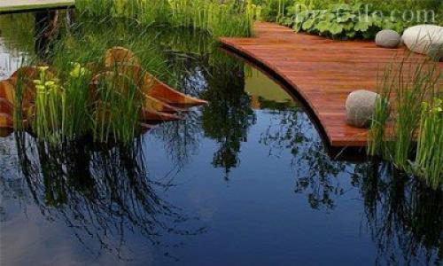 Как сделать прудик на даче своими руками. Обустройство водоёма с помощью плёнки 08 Как сделать прудик на даче своими руками. Обустройство водоёма с помощью плёнки 08