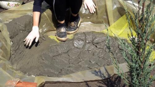 Бюджетный'' пруд своими руками. Процесс строительства садового пруда