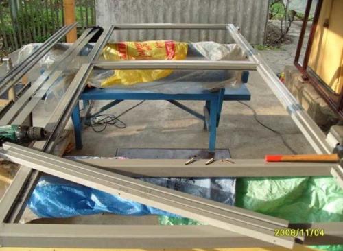 Как правильно установить стойки ворот из профнастила. Фотоотчет об изготовлении и установке ворот