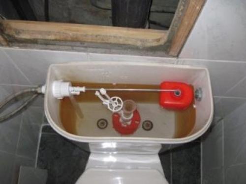 Конструкция сливного бачка 06