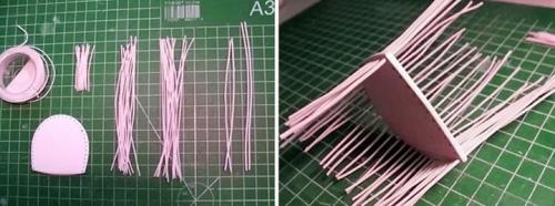 Плетеная мебель для кукол своими руками. Плетеное кресло для куклы