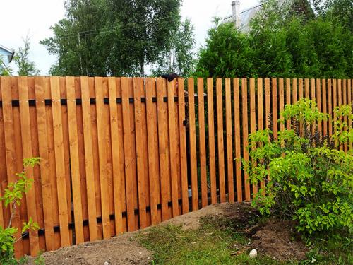 Расстояние между деревянным штакетником. Устанавливаем деревянный штакетник - бюджетную ограду для дачи