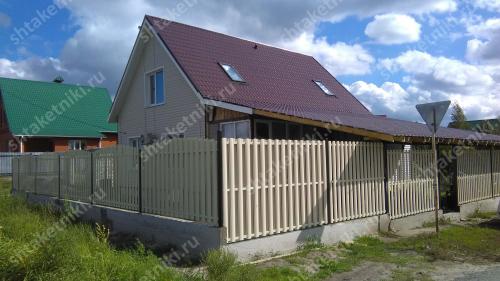 Какое расстояние делать между штакетником на заборе в шахматном порядке. Оптимальное расстояние между штакетником на заборе