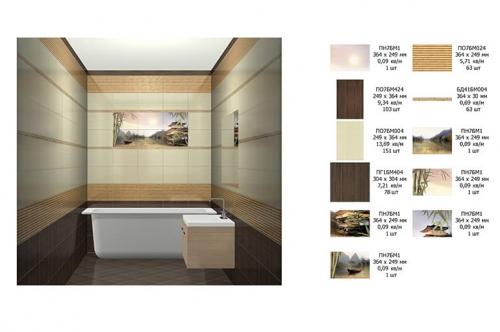 Программа по раскладке плитки в ванной. 3D-программы для раскладки ванной плитки
