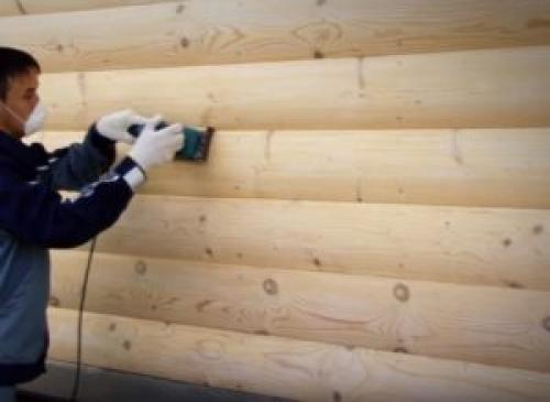 Что нужно знать о покраске дома из бревна снаружи. Основные этапы подготовки деревянного строения к покраске