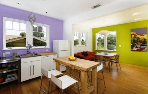 Декоративные краски для стен кухни. Преимущества краски для оформления стен кухни