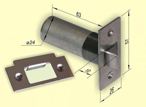 Какие недостатки имеет обычная дверная защелка по сравнению с магнитной