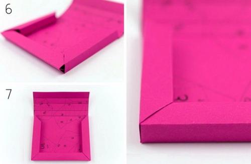 Как сделать рамку для картины из бумаги. Рамка для фото из бумаги