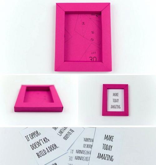 Как сделать рамку для картины из бумаги. Рамка для фото из бумаги